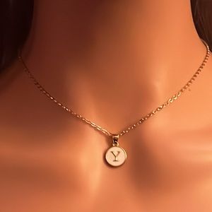 Y Letter Necklace